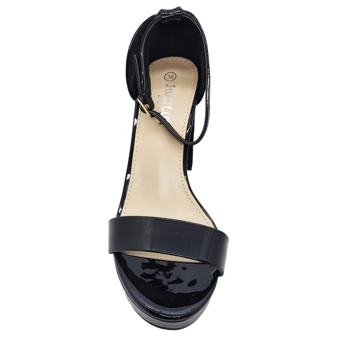 SANDALIAS DE FIESTA HUALUNAOTE NEGRAS | T2119 HUALUNAOTE 40 - CalzadosPaola