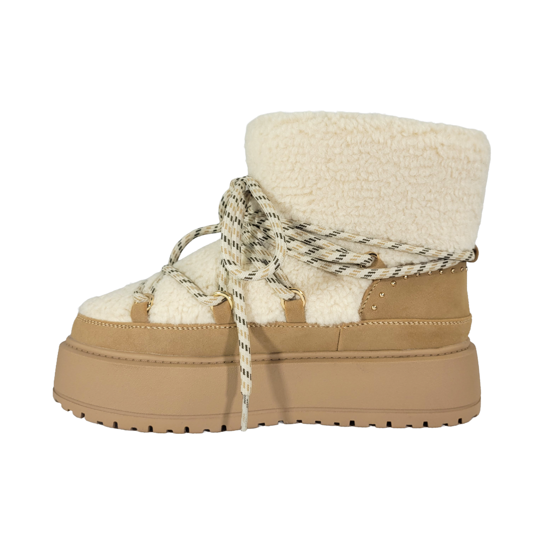 BOTINES CHALADA BEIGE MUJER | 38-AILEN-1