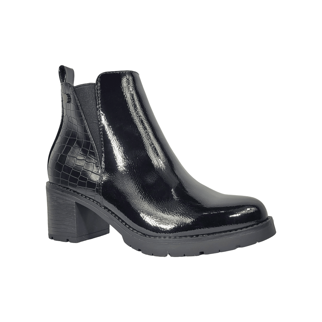 BOTINES NEW WALK NEGRO CHAROL MUJER 2317 - 13 - 91 NEW WALK 35 - CalzadosPaola