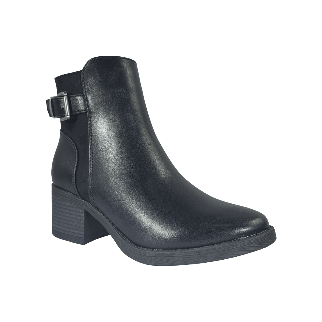 BOTINES NEW WALK NEGRO CASUAL MUJER | KWLA762512 - 90 NEW WALK 35 CL / 22 CM - CalzadosPaola