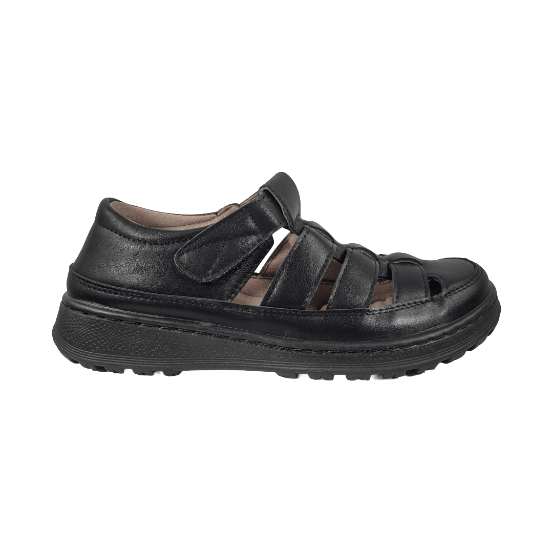 SANDALIAS NEW WALK NEGRO CASUAL MUJER | KWF250327 - 2 - 9 NEW WALK 35 CL / 22 CM - CalzadosPaola