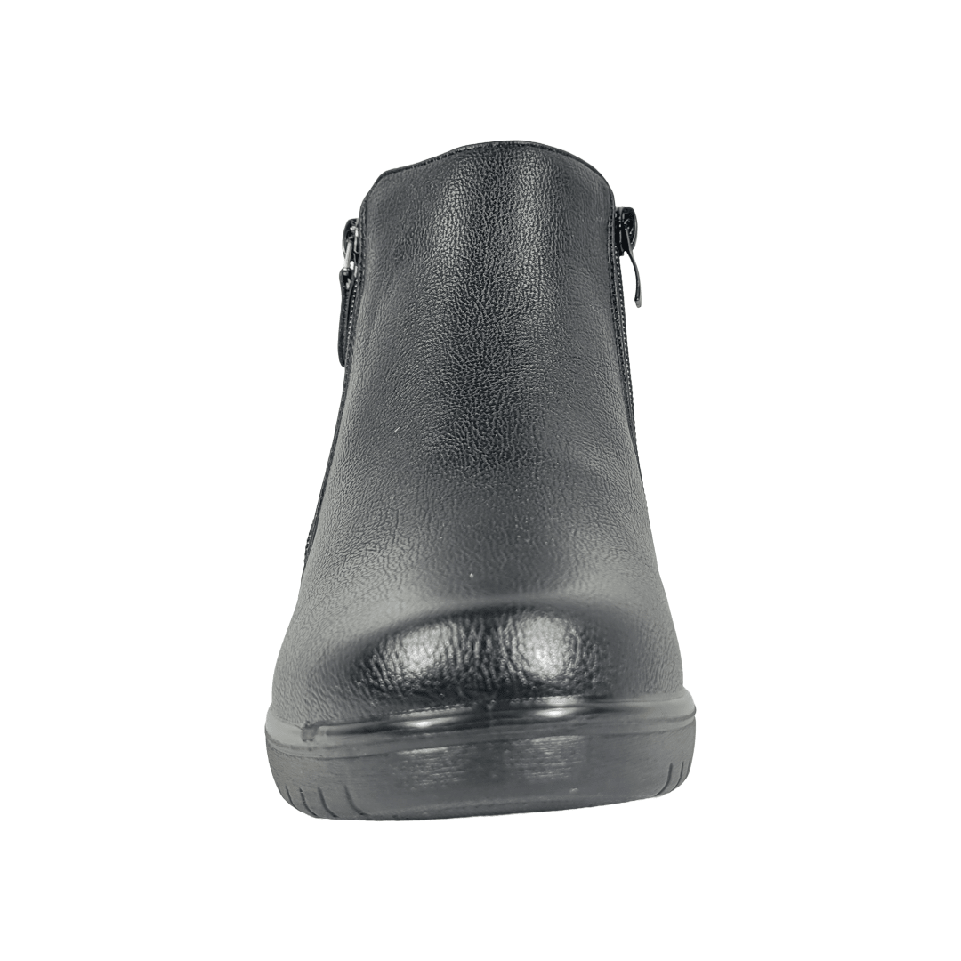 BOTINES BY PASS NEGRO CASUAL MUJER I26 - ZW43 - 1 BY PASS 35 - CalzadosPaola