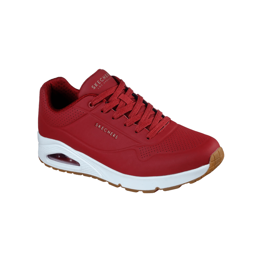 ZAPATILLAS URBANAS SKECHERS UNO STAND ON AIR HOMBRE | 52458 - DKRD SKECHERS 39 CL / 7 US / 25 CM - CalzadosPaola