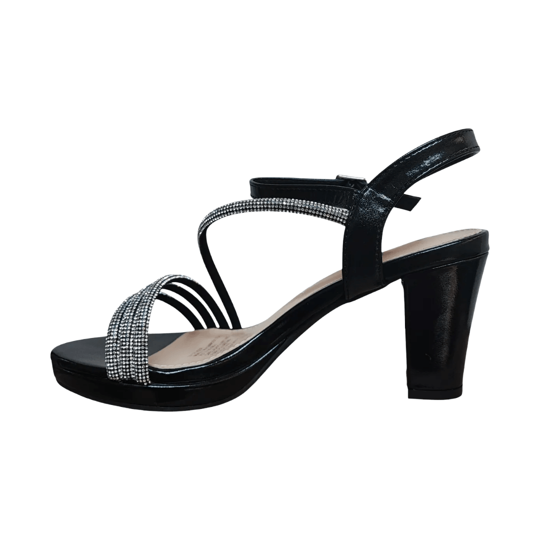 SANDALIAS DE FIESTA BONNY FRANCO MIDNGHT GLOW MUJER | 301 - 0232 BONNY FRANCO 35 CL / 23.3 CM - CalzadosPaola