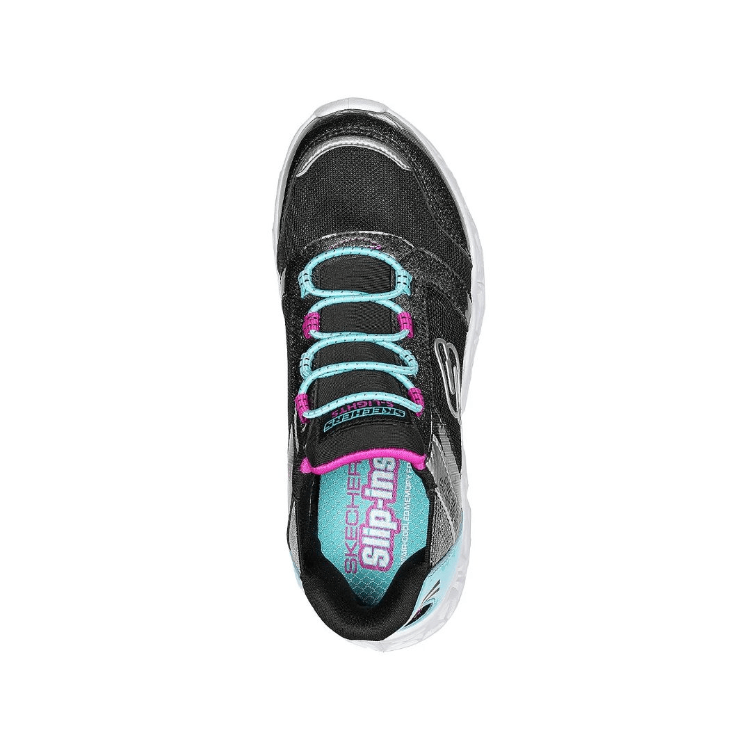 ZAPATILLAS URBANAS SKECHERS GALAXY LIGHTS INFANTIL 303701L - BKMT SKECHERS 26 CL / 10.5C US / 16.5 CM - CalzadosPaola