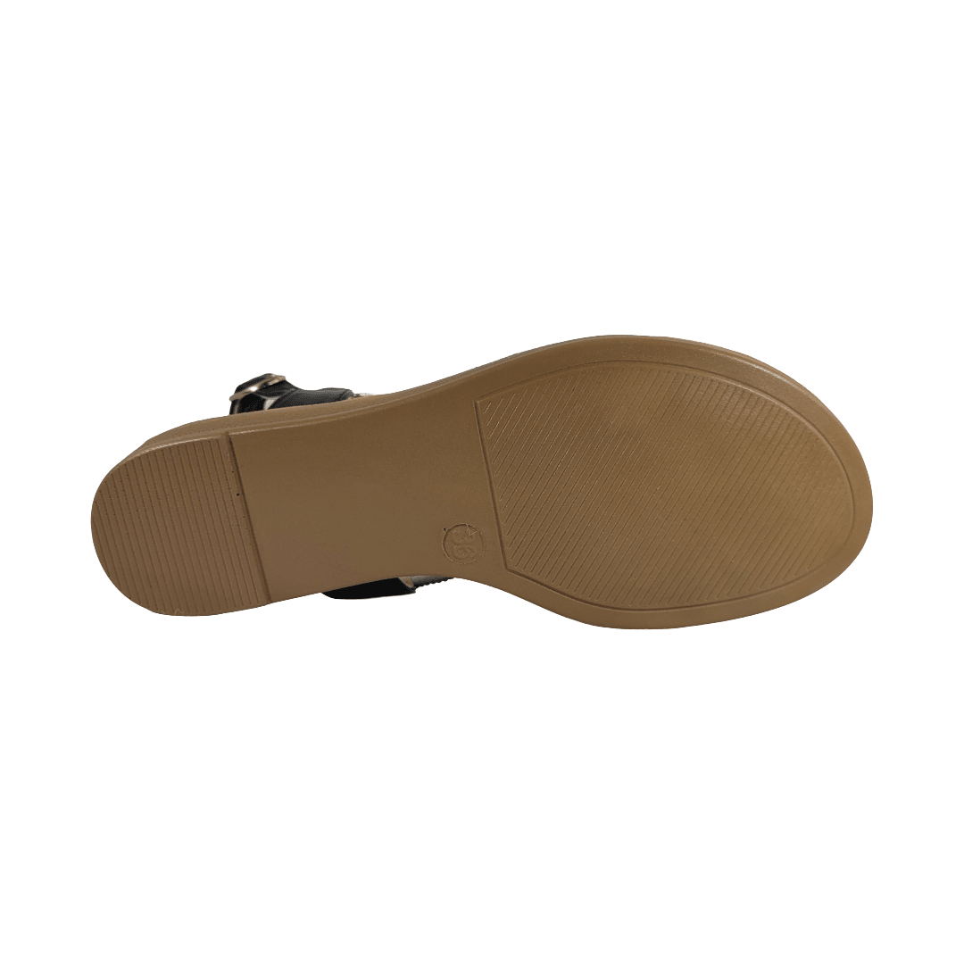 SANDALIAS AGUXI NEGRO MUJER | 6303 AGUXI 36 CL / 23 CM - CalzadosPaola