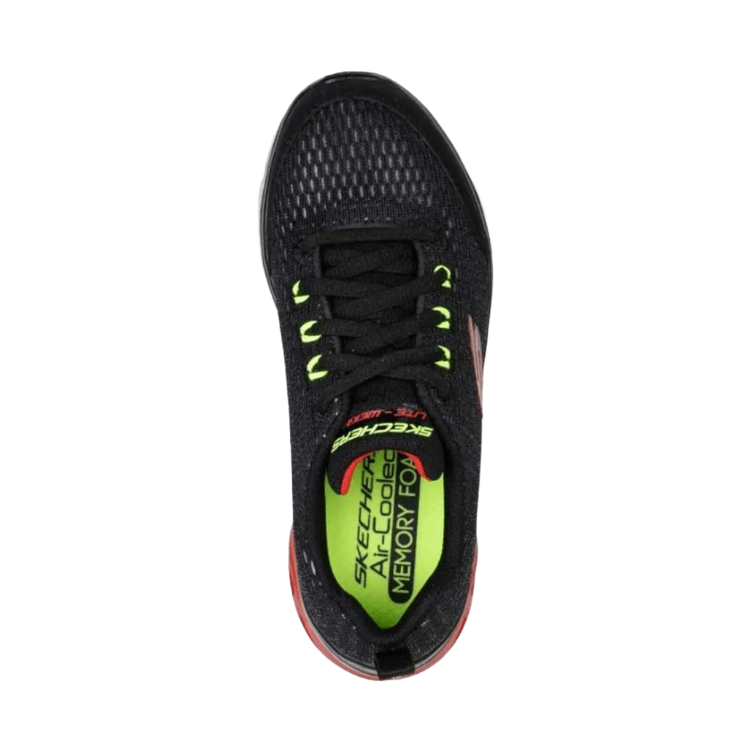ZAPATILLAS URBANAS SKECHERS GLIDE - STEP INFANTIL 403800L - BKRD SKECHERS 26 - CalzadosPaola