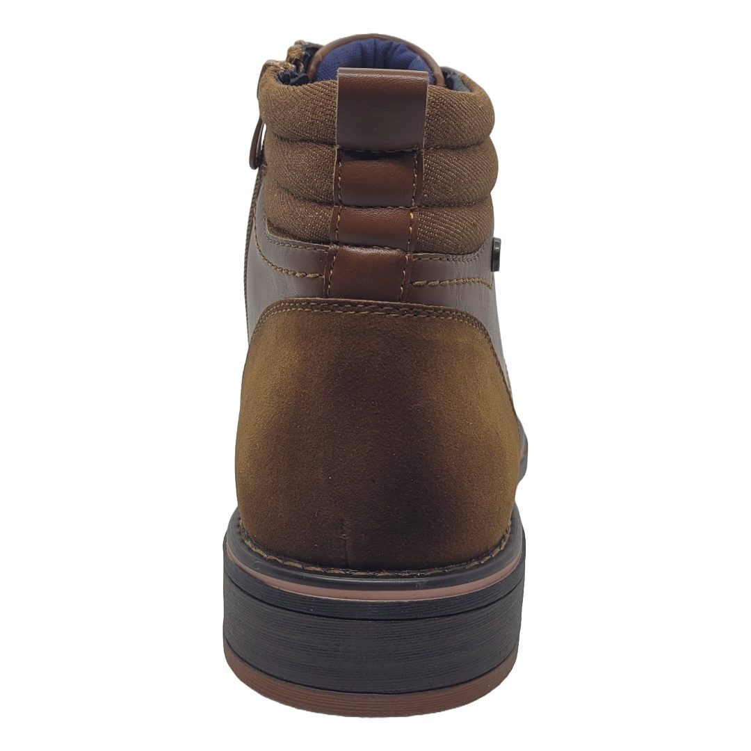 BOTINES TUOTUO CAFÉ CAMEL (HOMBRE) | H09 TUO TUO 44 - CalzadosPaola