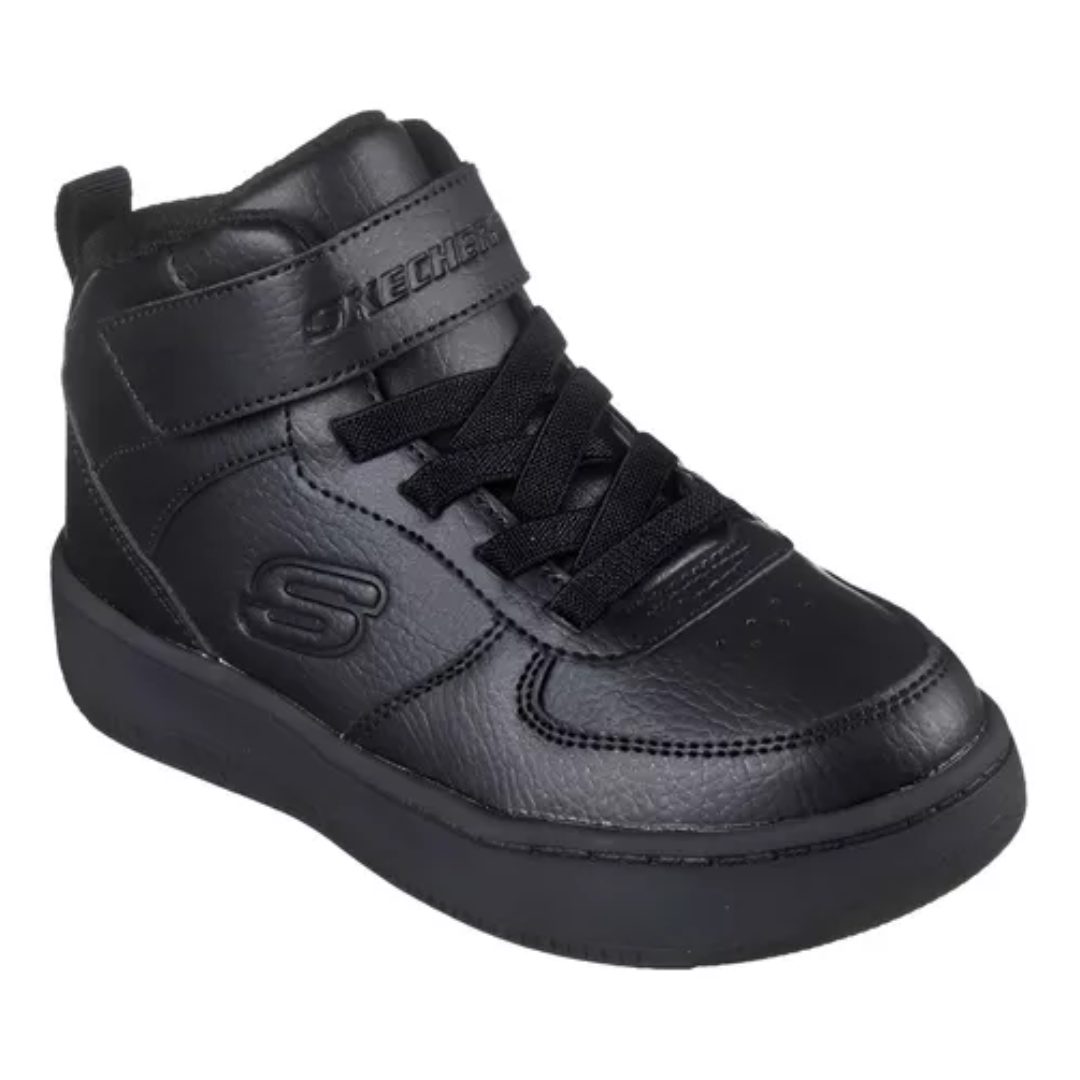 ZAPATILLAS ESCOLARES INFANTIL SKECHERS COURT 92 | 405706L - BBK SKECHERS 36 - CalzadosPaola