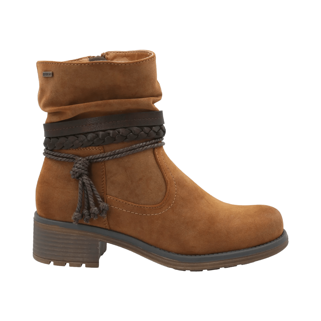 BOTINES AZALEIA FIRULAIS COGNAC MUJER AZ2100011138 AZALEIA 35 - CalzadosPaola