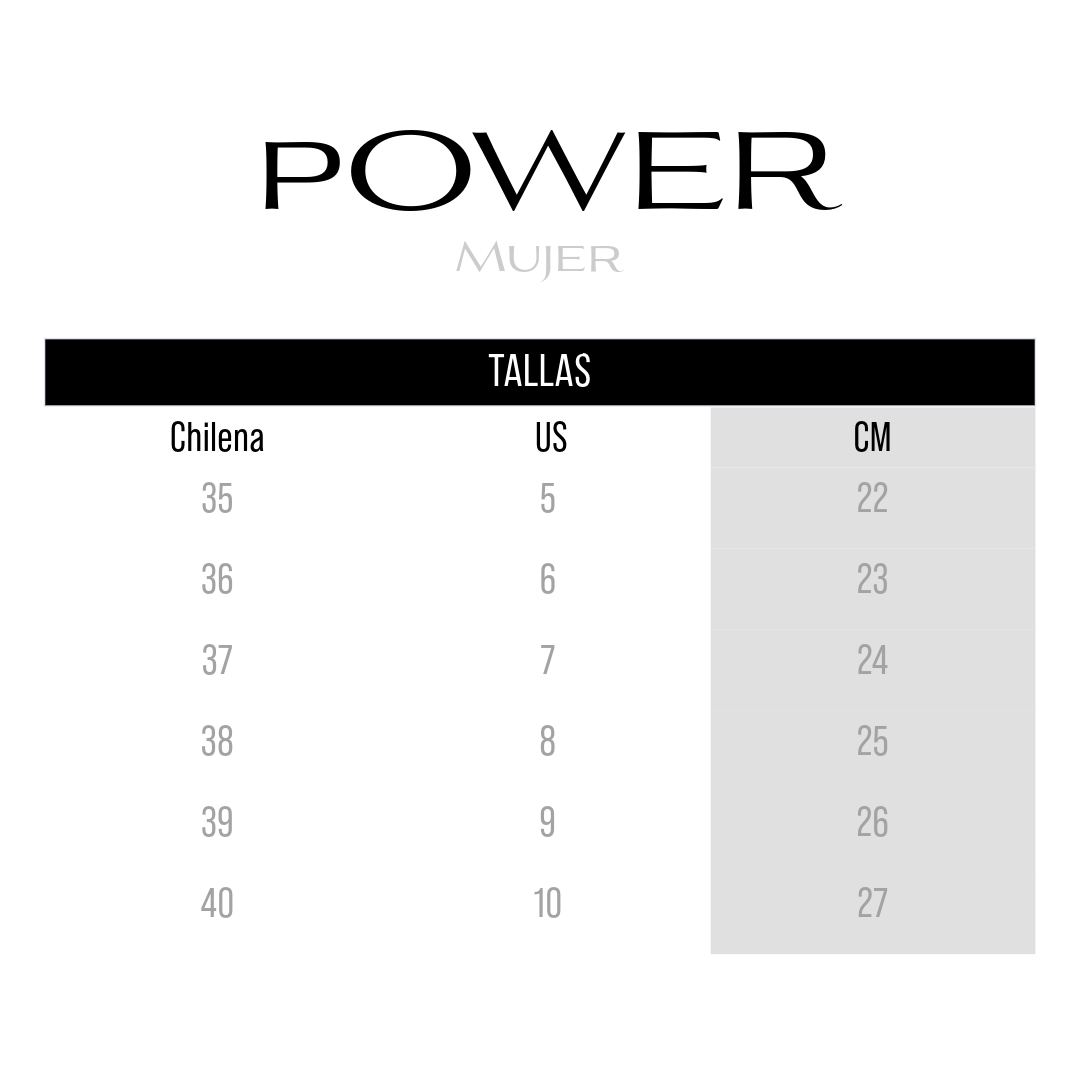 ZAPATILLAS POWER REISE NEGRAS (MUJER) | 589 - 6736 POWER 35 - CalzadosPaola