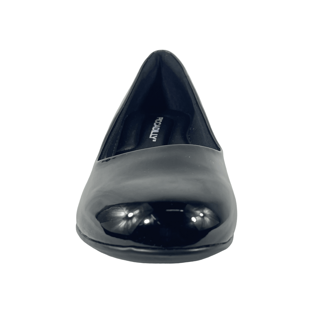 ZAPATOS FORMALES PICCADILLY NEGRO CHAROL MUJER VU4012T PICADELLY 34 - CalzadosPaola