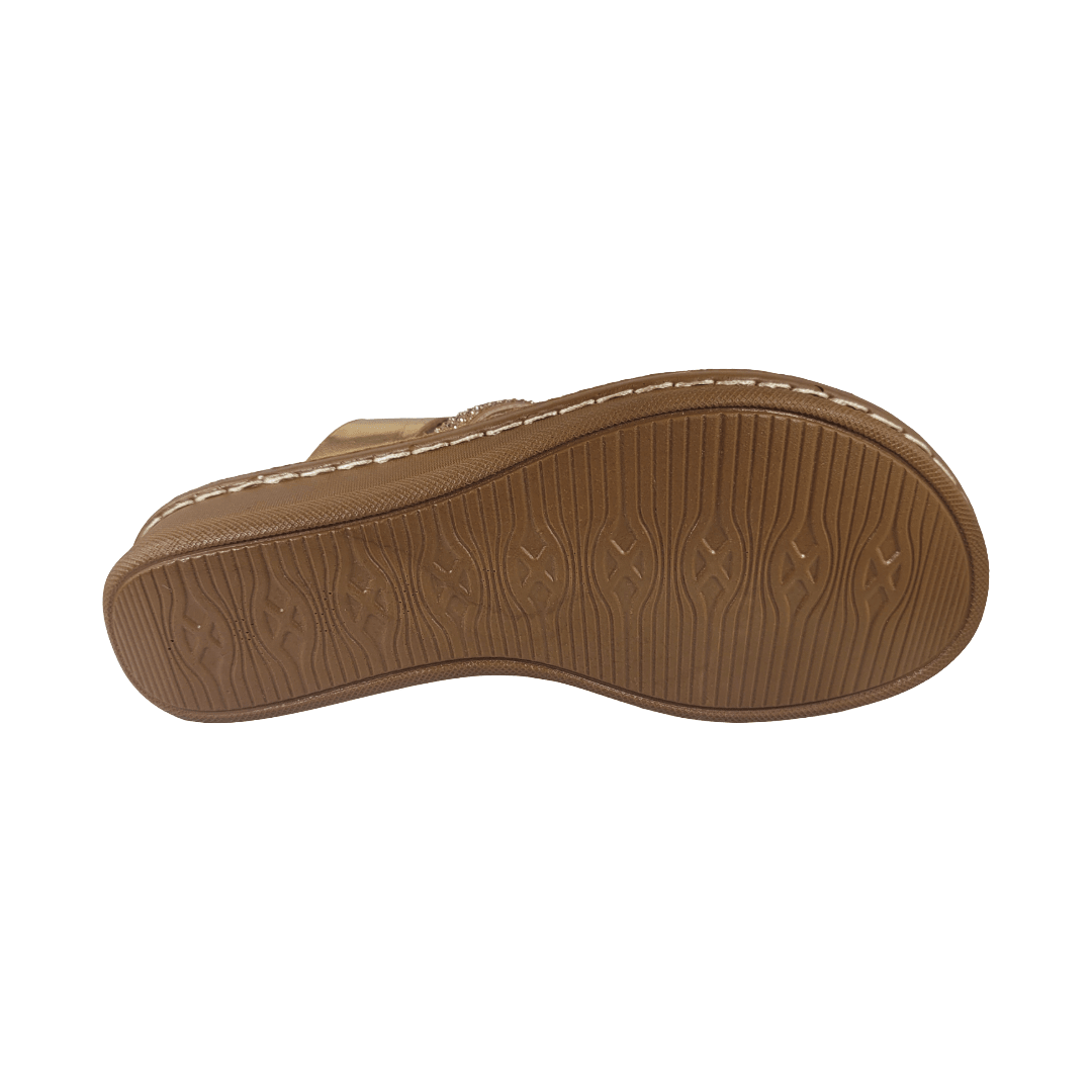 SANDALIAS AGUXI CHAMPAGNE MUJER | 6307 AGUXI 36 - CalzadosPaola