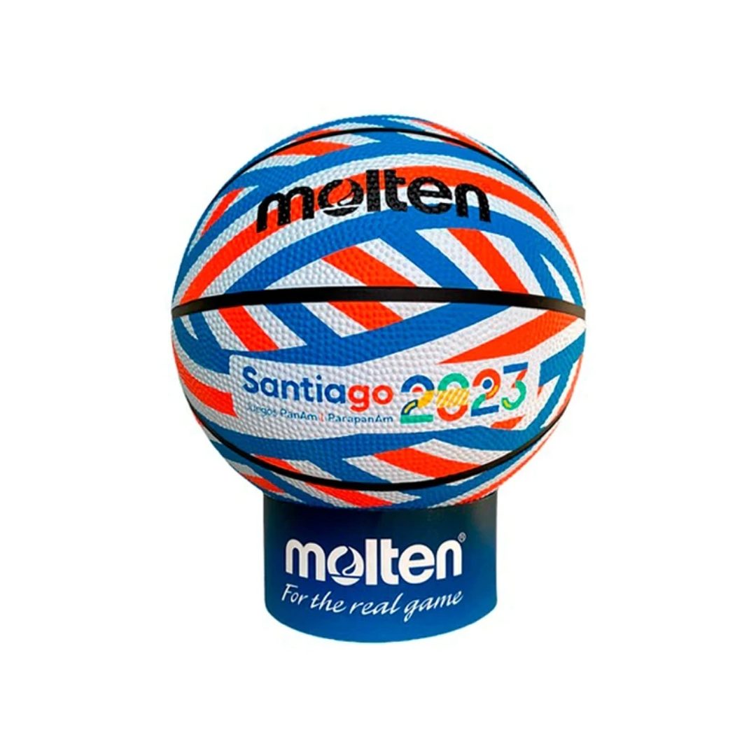 BALÓN MOLTEN DE BASKETBALL STGO 2023 MULTICOLOR MO21872 MOLTEN - CalzadosPaola