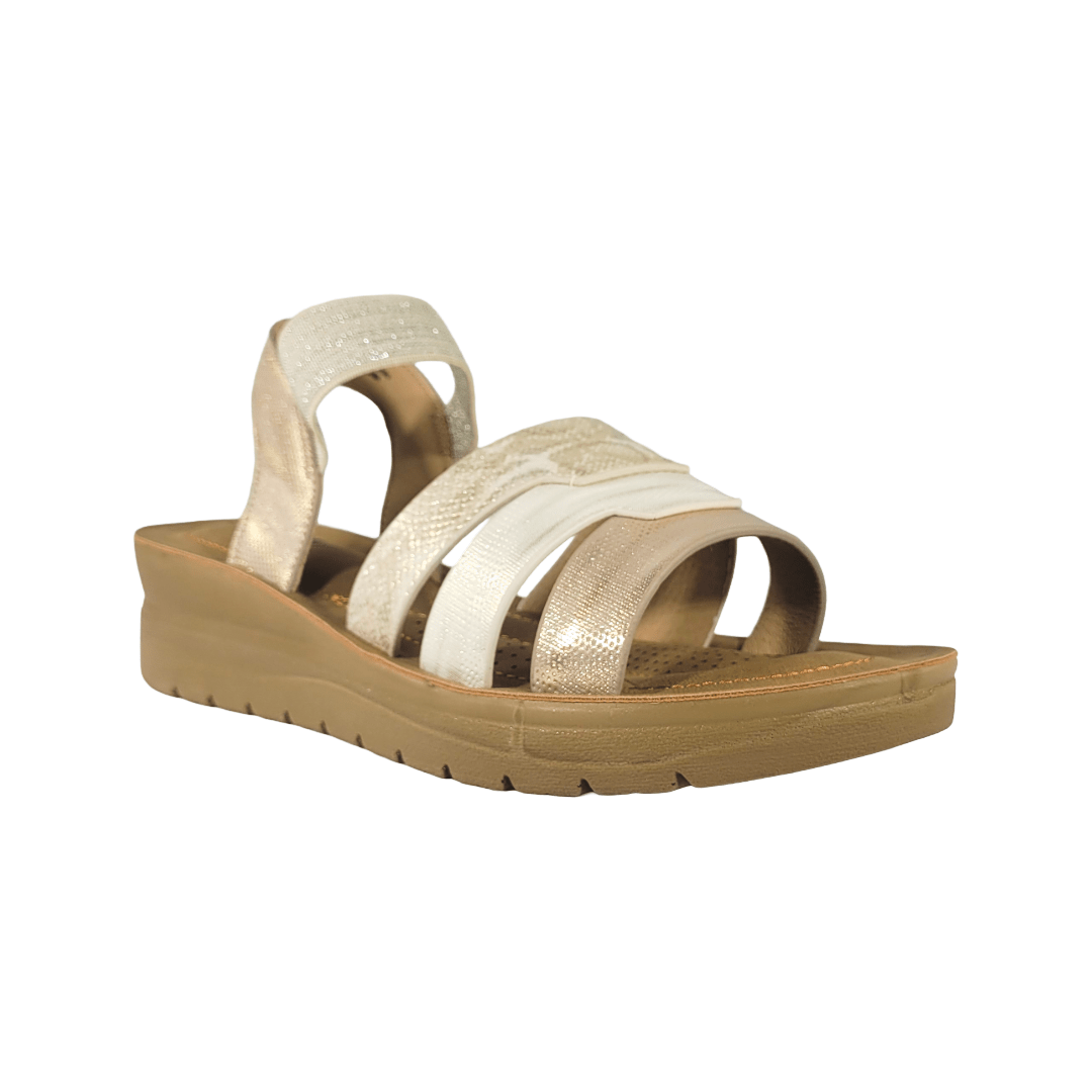 SANDALIAS NEW WALK BEIGE MUJER | FSD411 - D0 NEW WALK 35 - CalzadosPaola