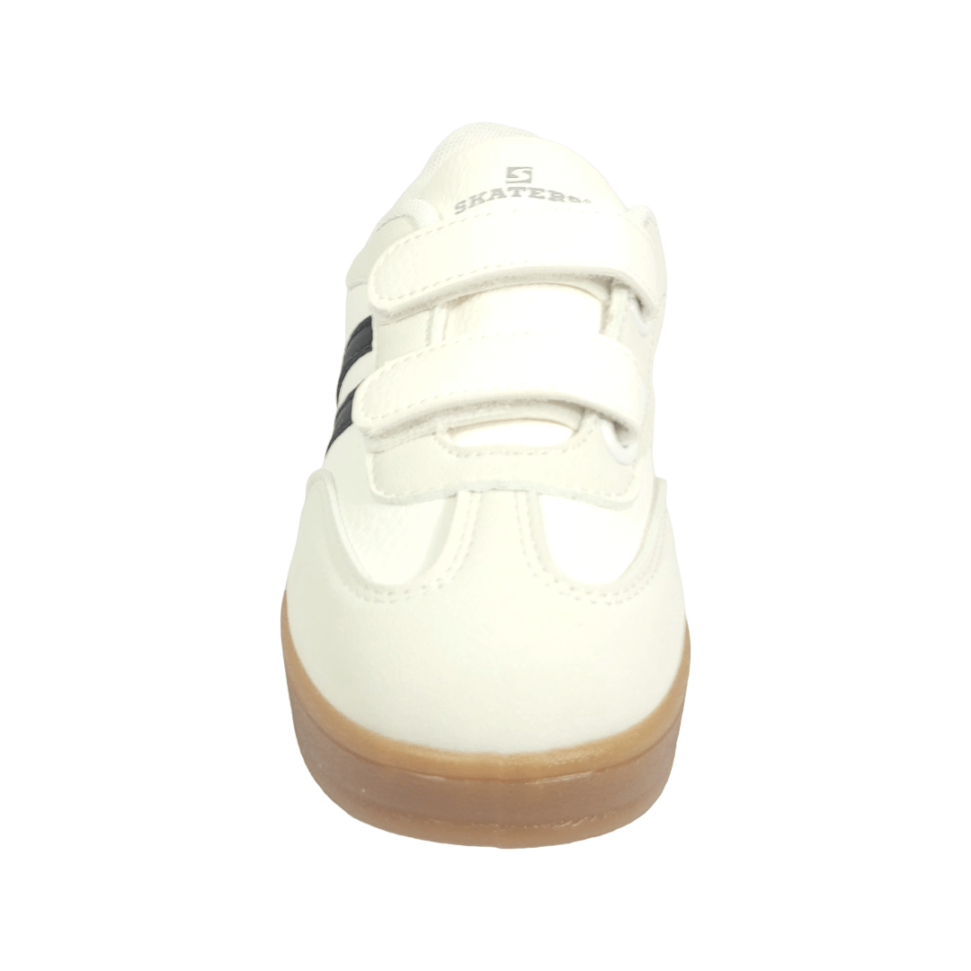 ZAPATILLAS URBANAS SKATERS BLANCO INFANTIL 804 - 0111 SKATER 32 - CalzadosPaola