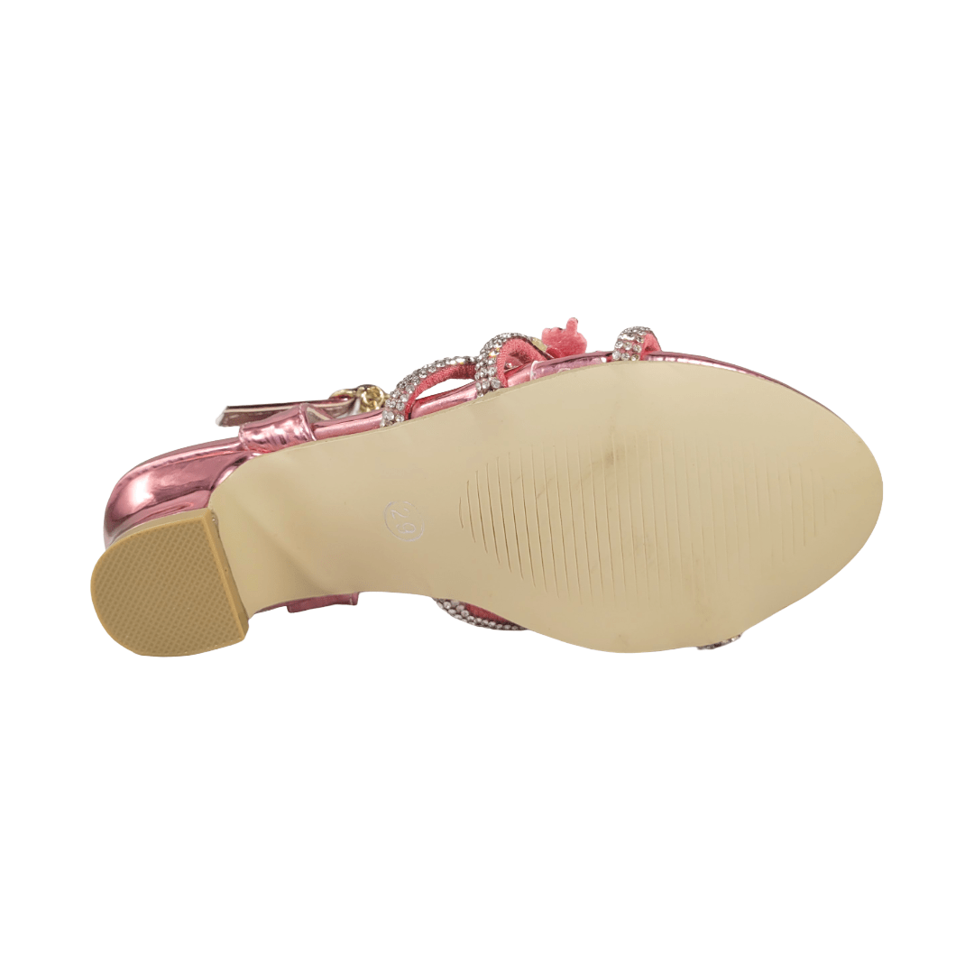 SANDALIAS DE FIESTA AGUXI ROSADO INFANTIL | 117 - 4 AGUXI 28 - CalzadosPaola