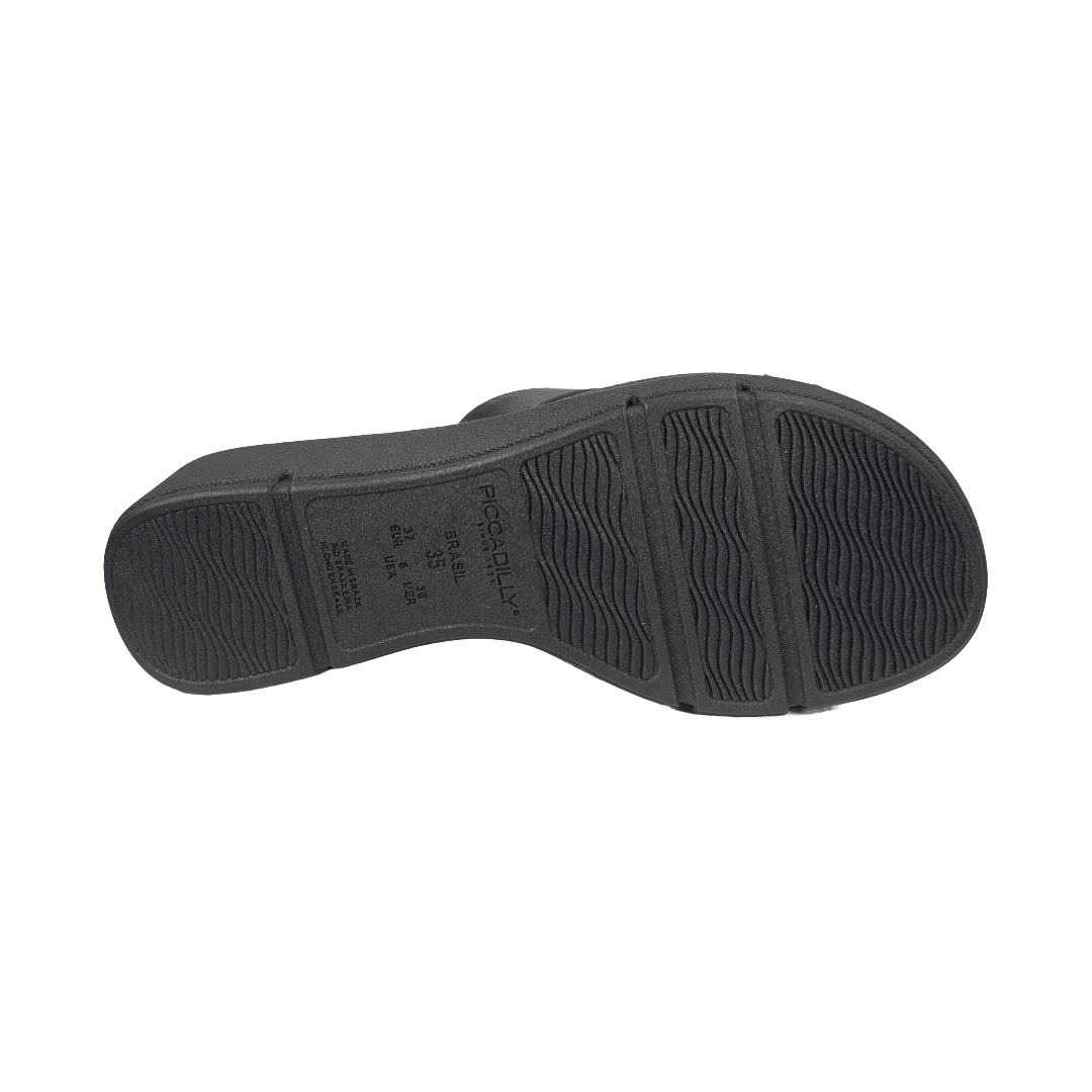 SANDALIAS PICCADILLY NEGRO CASUAL MUJER | VU5310T PICCADILLY 34 CL / 22.2 CM - CalzadosPaola