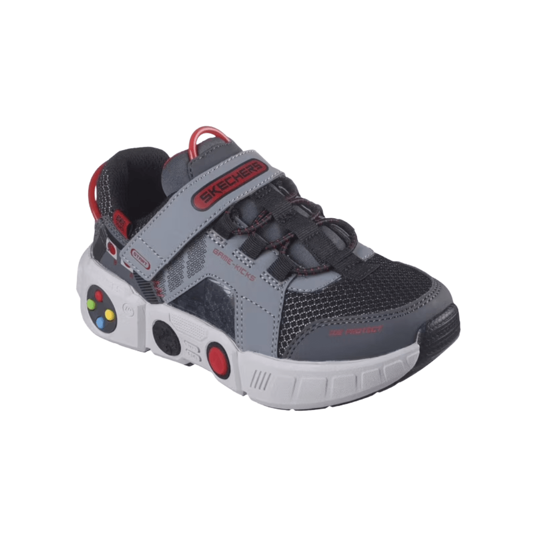 ZAPATILLAS URBANAS SKECHERS GAMETRONIX INFANTIL 402260L - GYMT SKECHERS 26 - CalzadosPaola