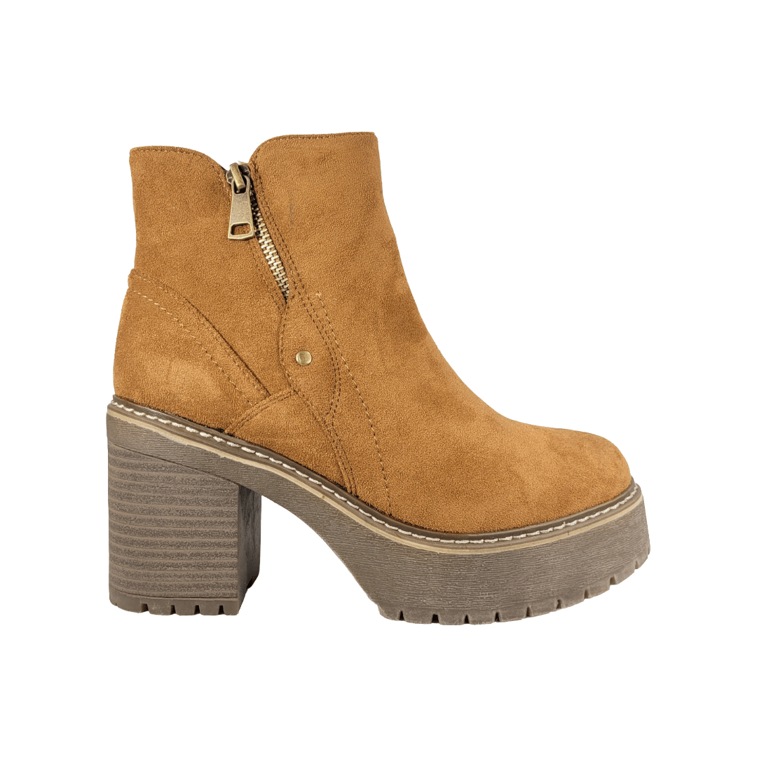 BOTINES TUO TUO CAMEL MUJER | 23 - 67 TUO TUO 35 - CalzadosPaola