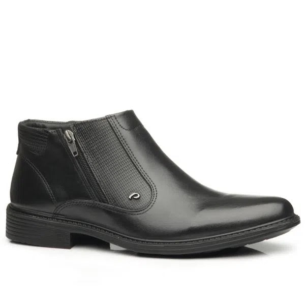 BOTINES PEGADA DE CUERO NEGRO | 125354 - 01 PEGADA 44 - CalzadosPaola