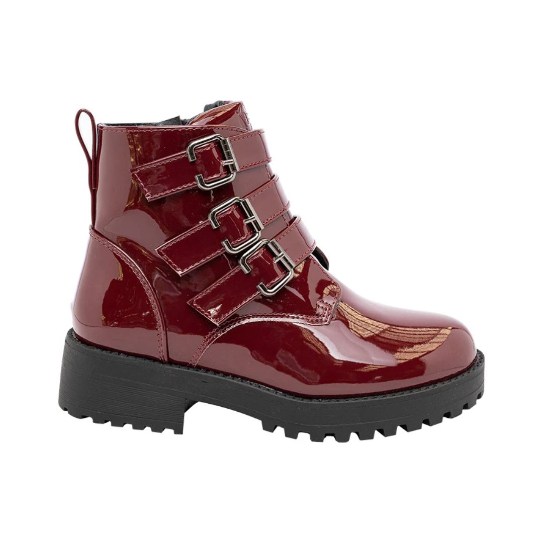 BOTINES BAMBOO BURDEO CHAROL 1816 BAMBOO 35 - CalzadosPaola