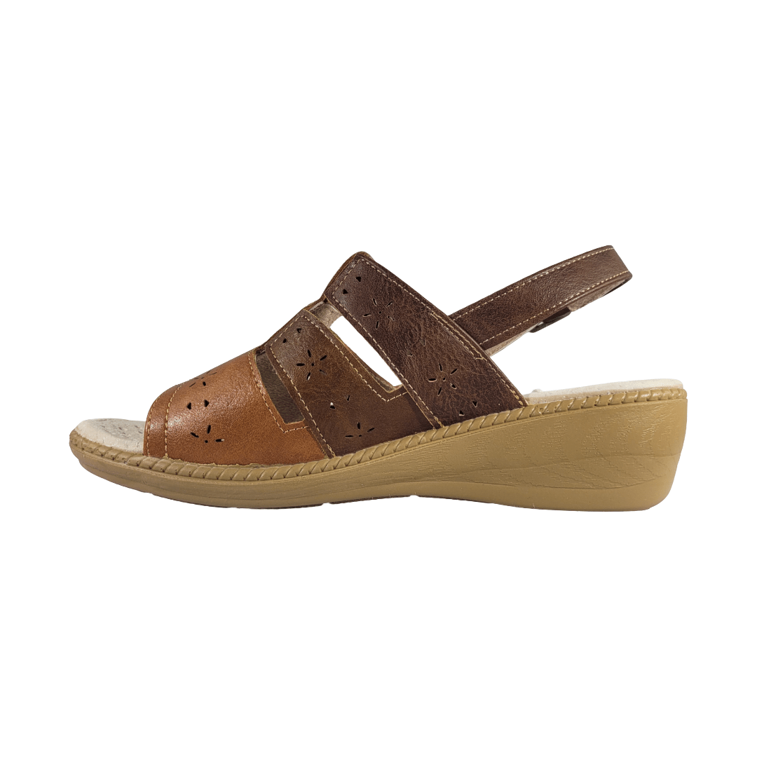 SANDALIAS PASSER CARAMELO MUJER | 229 PASSER 35 CL / 23.3 CM - CalzadosPaola