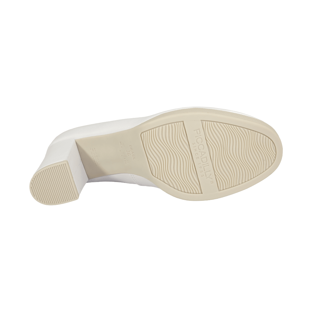 ZAPATOS FORMALES PICCADILLY BLANCO MUJER | PI - 13018500000406 PICCADILLY 35 CL / 22.9 CM - CalzadosPaola