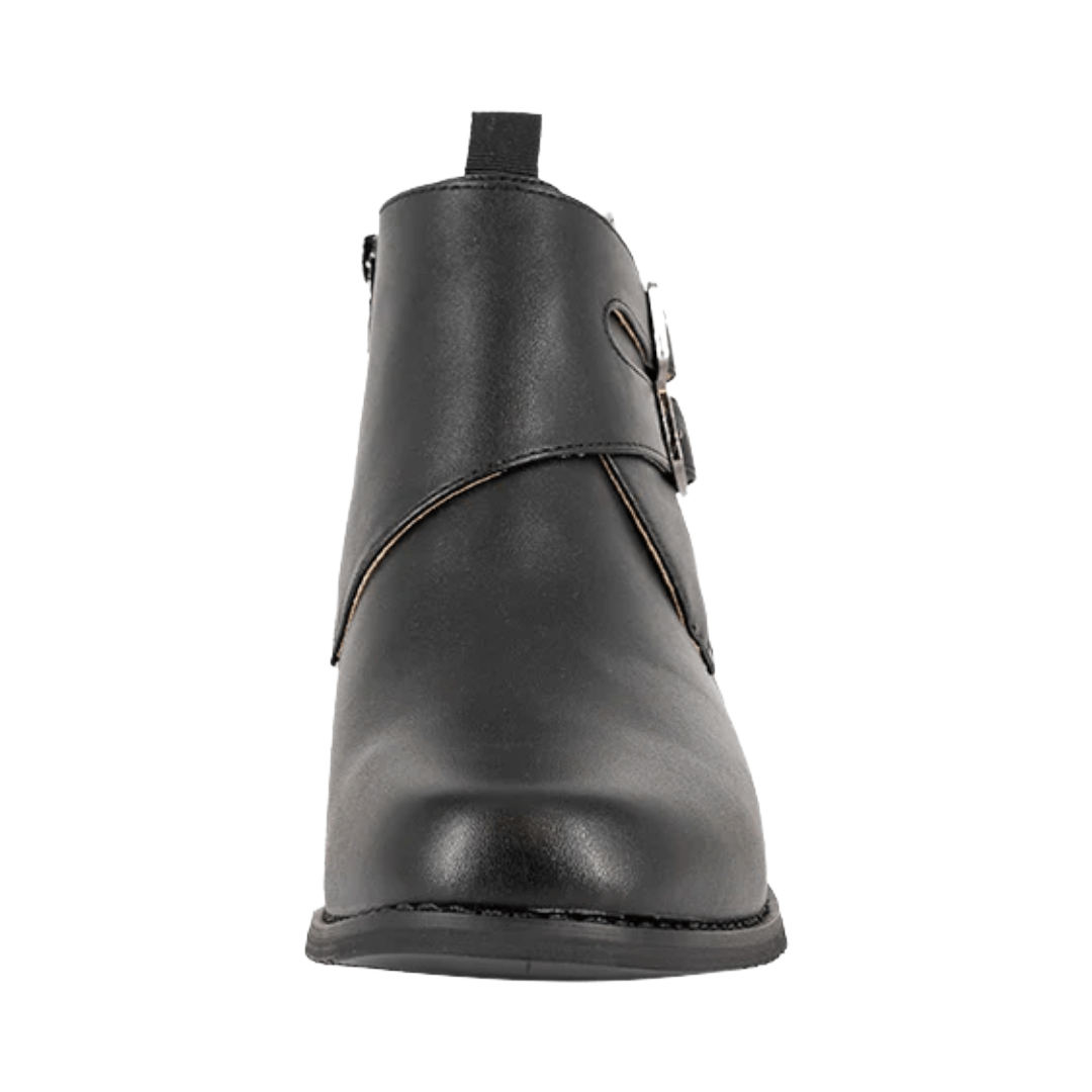 BOTINES DE CUECA UNISPORT NEGRO INFANTIL 2918 UNISPORT 34 - CalzadosPaola