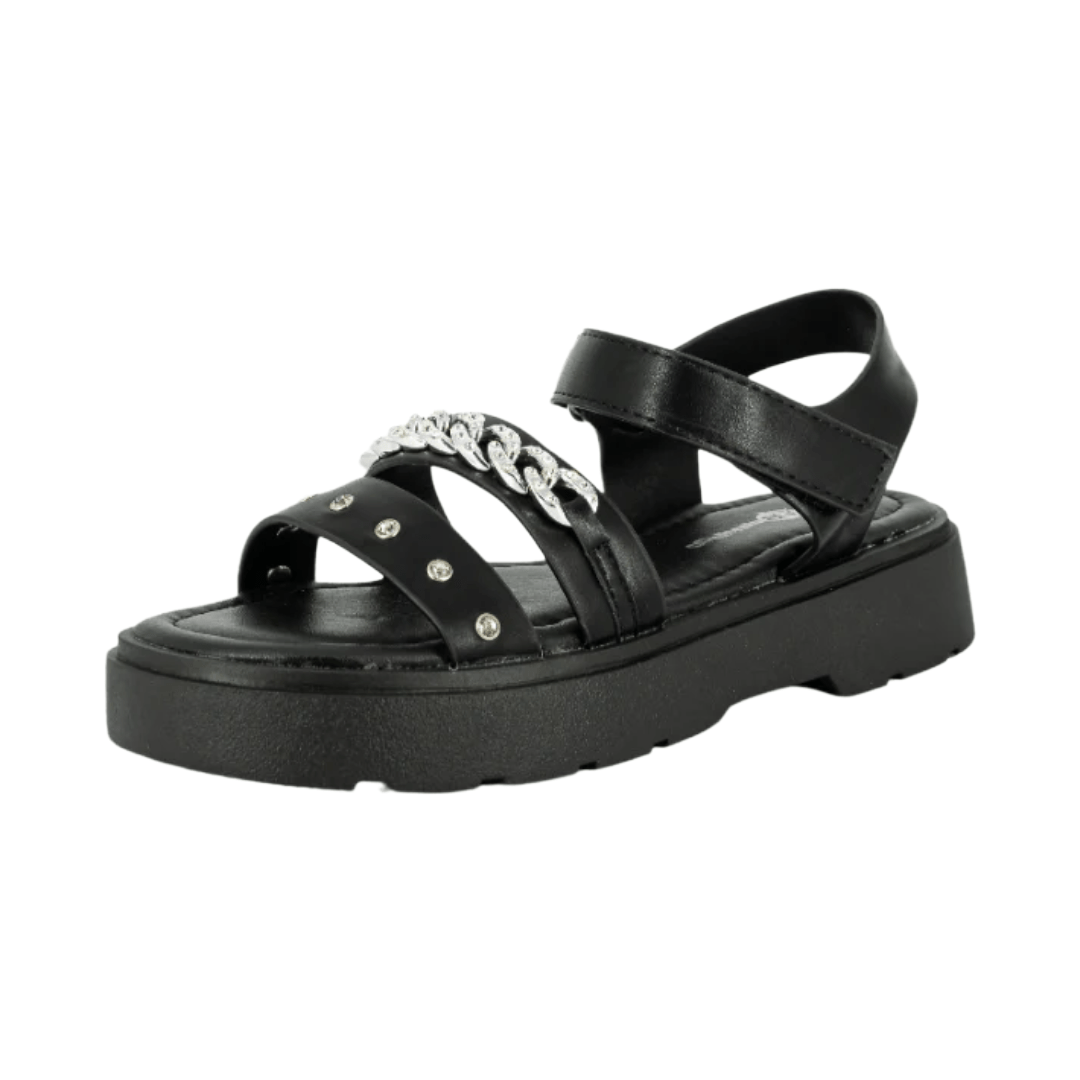 SANDALIAS BAMBOO NEGRO INFANTIL 2592 - 02 BAMBOO 30 - CalzadosPaola