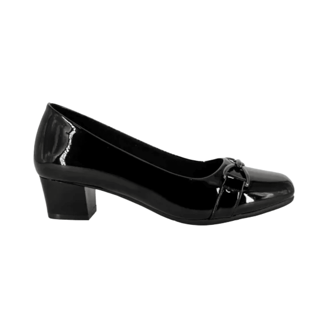 ZAPATOS FORMALES ALQUIMIA NEGRO CHAROL MUJER | 3027 - 02 ALQUIMIA 35 CL / 23.3 CM - CalzadosPaola