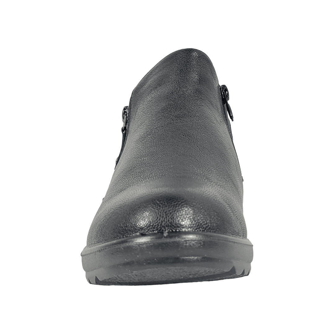 BOTINES BY PASS NEGRO CASUAL MUJER I26 - ZW01 - 1 BY PASS 35 - CalzadosPaola