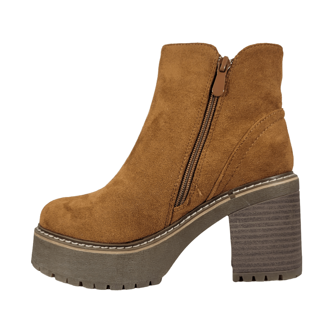 BOTINES STYLO CAMEL MUJER | ST23 - 5 STYLO 35 CL / 22.5 CM - CalzadosPaola
