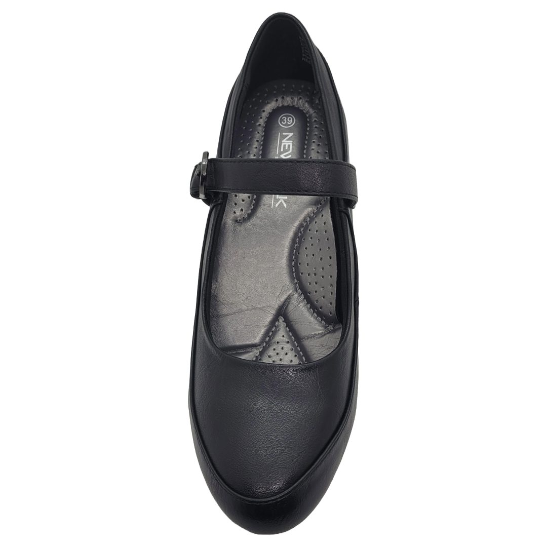 ZAPATOS DE TACÓN NEW WALK NEGROS | A30 - 11 - 90B NEW WALK 40 - CalzadosPaola
