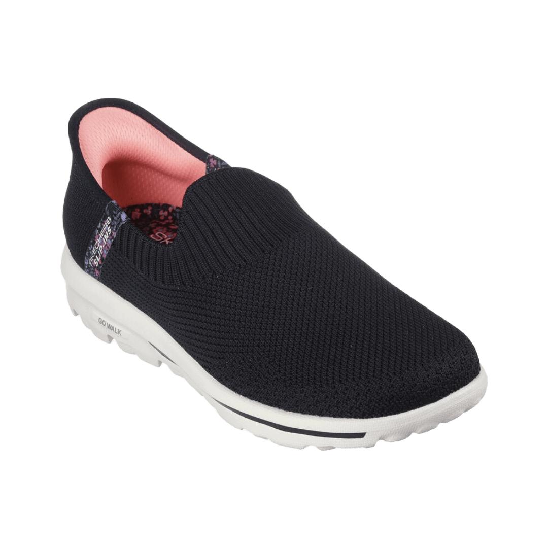 ZAPATILLAS SKECHERS SLIP - INS: TAHITI SUNSET NEGRAS (MUJER) | 124799 - BLK SKECHERS 35 - CalzadosPaola