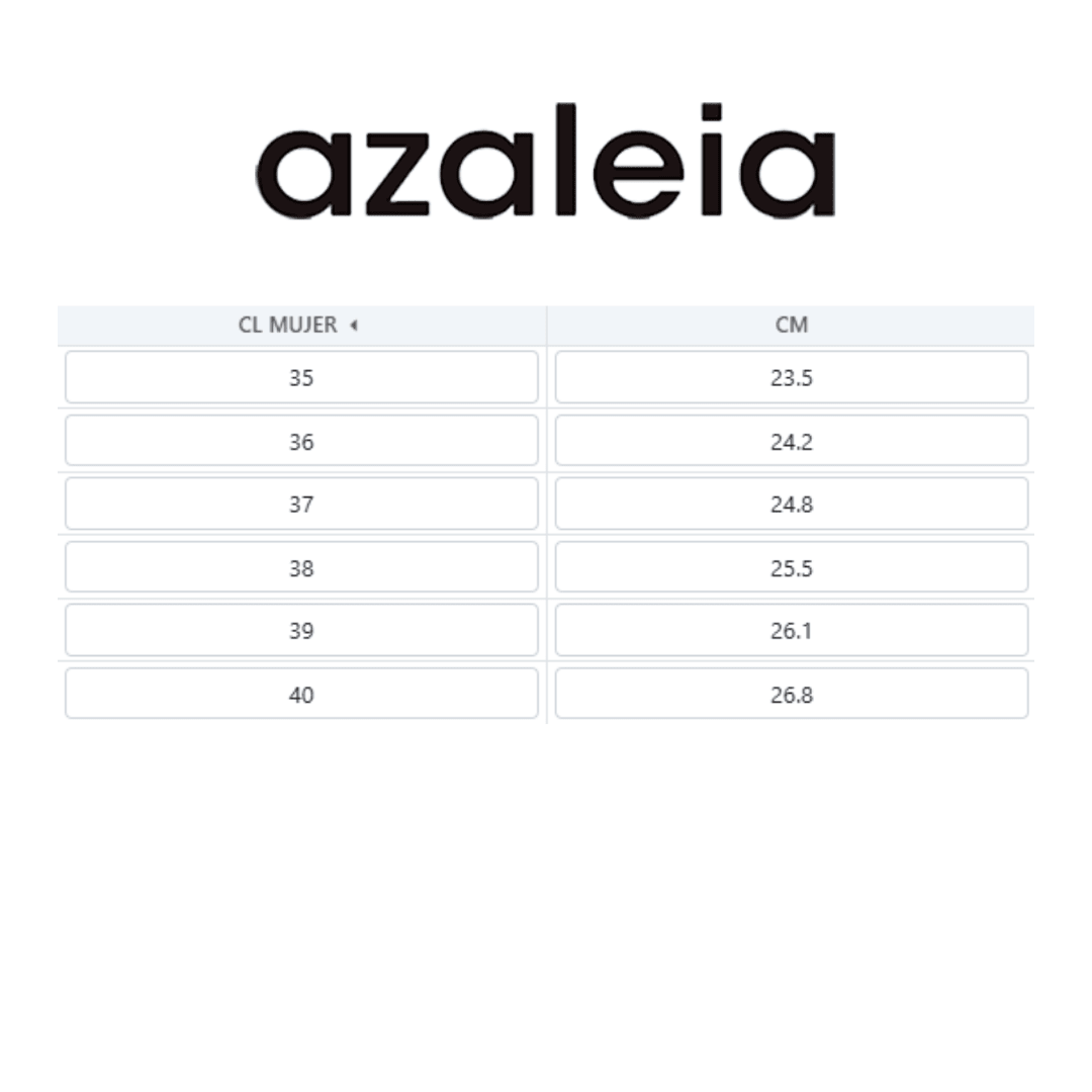 BOTINES AZALEIA ILKA MUJER | AZ210011108 - 411 AZALEIA 35 CL / 23.5 CM - CalzadosPaola