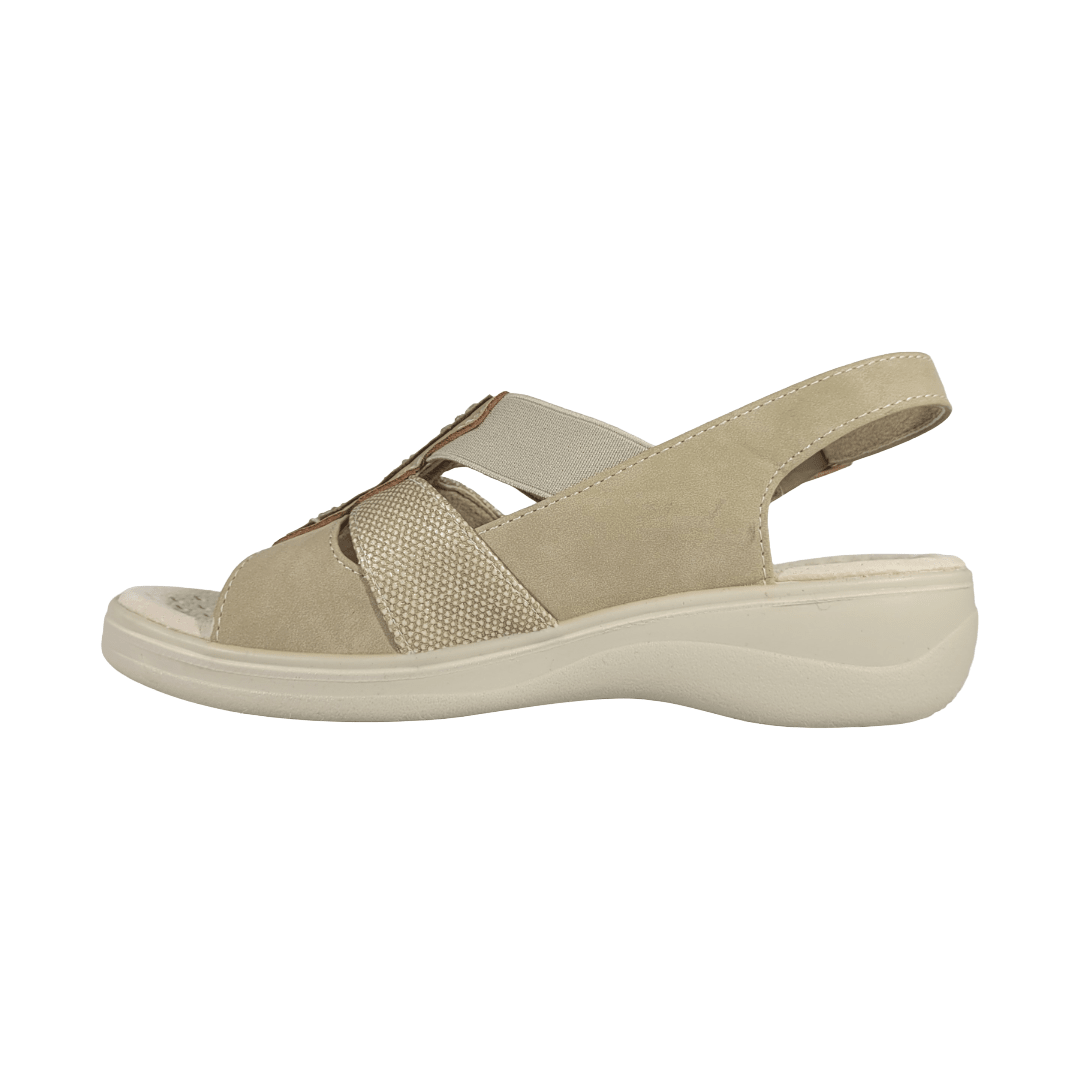 SANDALIAS PASSER BEIGE MUJER | 020 PASSER 35 CL / 23.3 CM - CalzadosPaola