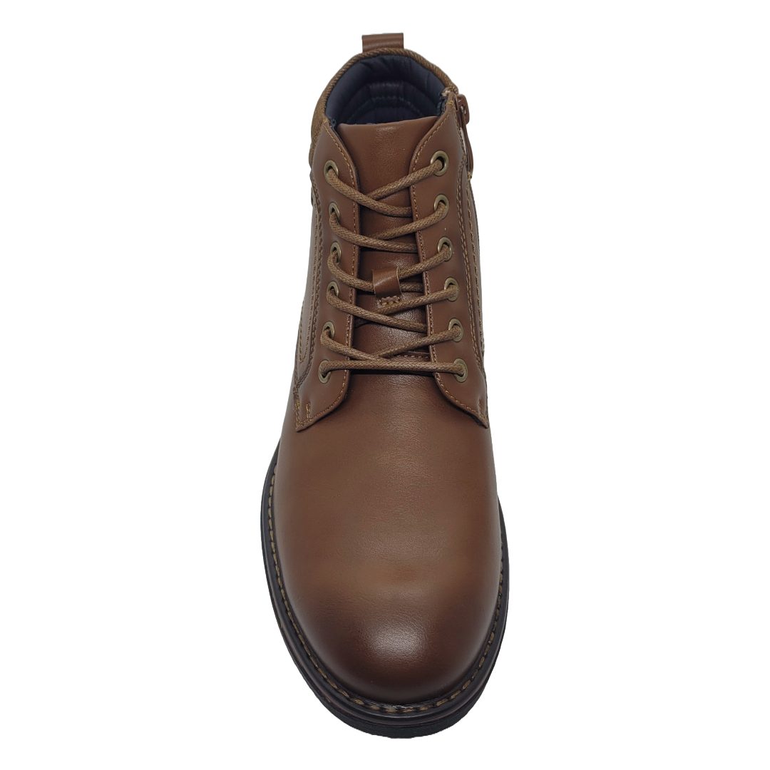 BOTINES TUOTUO CAFÉ CAMEL (HOMBRE) | H09 TUO TUO 44 - CalzadosPaola