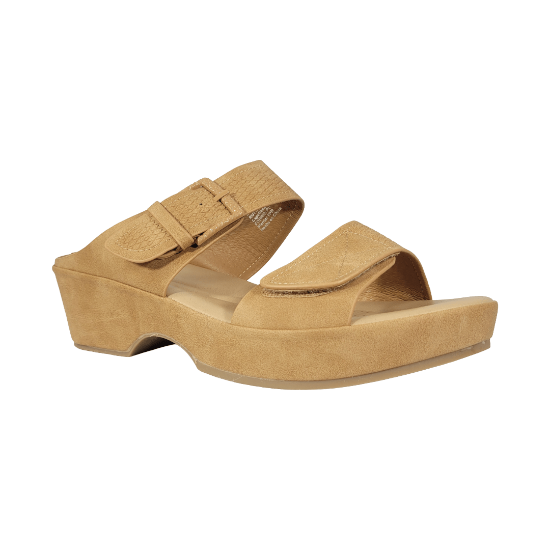 SANDALIAS STYLO CAMEL MUJER ST2575 STYLO 36 - CalzadosPaola