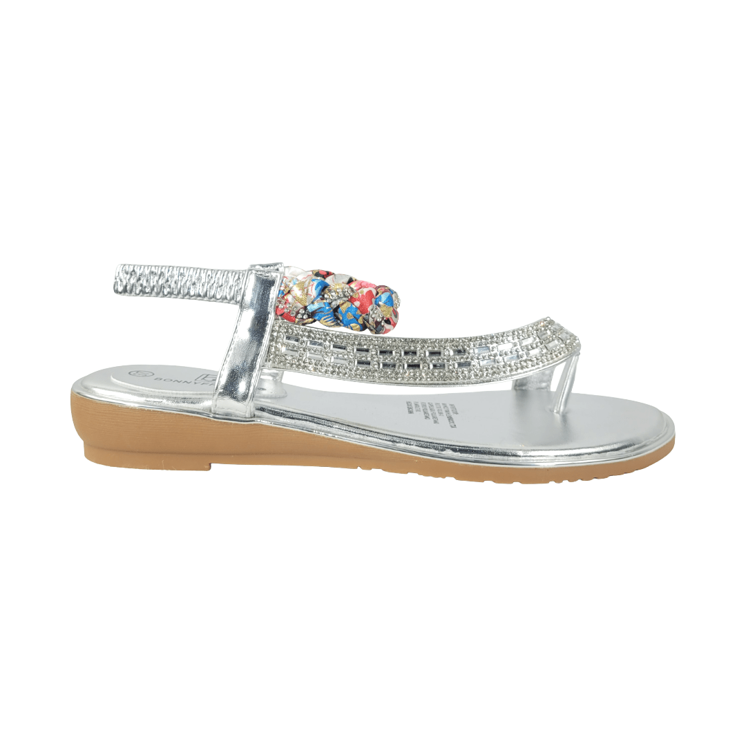 SANDALIAS BONNY FRANCO PLATEADO MUJER | 301 - 0037 BONNY FRANCO 35 CL / 23.3 CM - CalzadosPaola