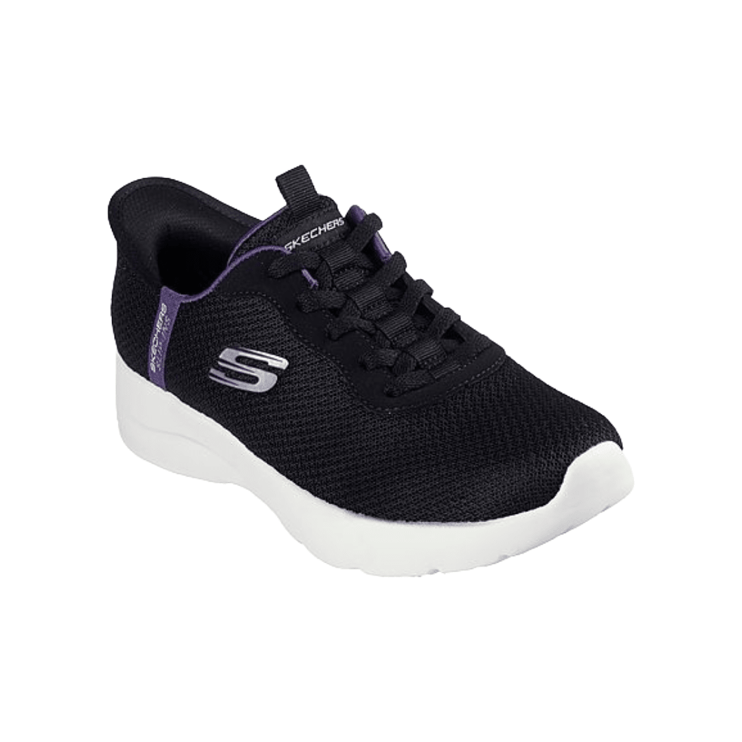 ZAPATILLAS URBANAS SKECHERS DYNAMIGHT MUJER 150480 - BKPR SKECHERS 36 - CalzadosPaola