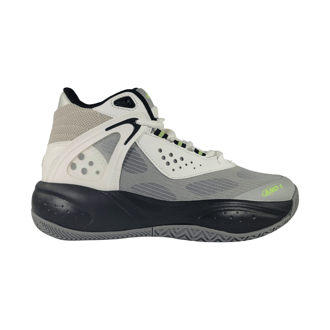 ZAPATILLAS DE BASKETBALL AND 1 REVEAL MID GRIS JUVENIL | AD90210B - NHK AND 1 4,0 - CalzadosPaola