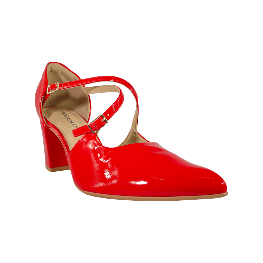 SANDALIAS DE FIESTA PICCADILLY ROJO MUJER PI - 74521400000003 PICADELLY 35 - CalzadosPaola