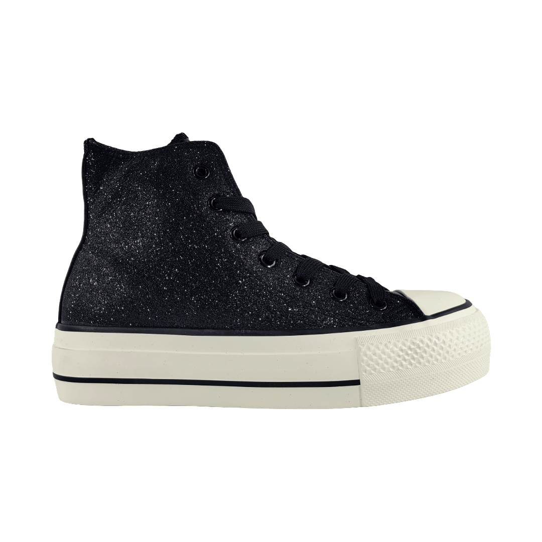 ZAPATILLAS URBANAS MD NEGRO BRILLANTE MUJER | 3J07 - 1 - MD MD 35 CL / 22.5 CM - CalzadosPaola