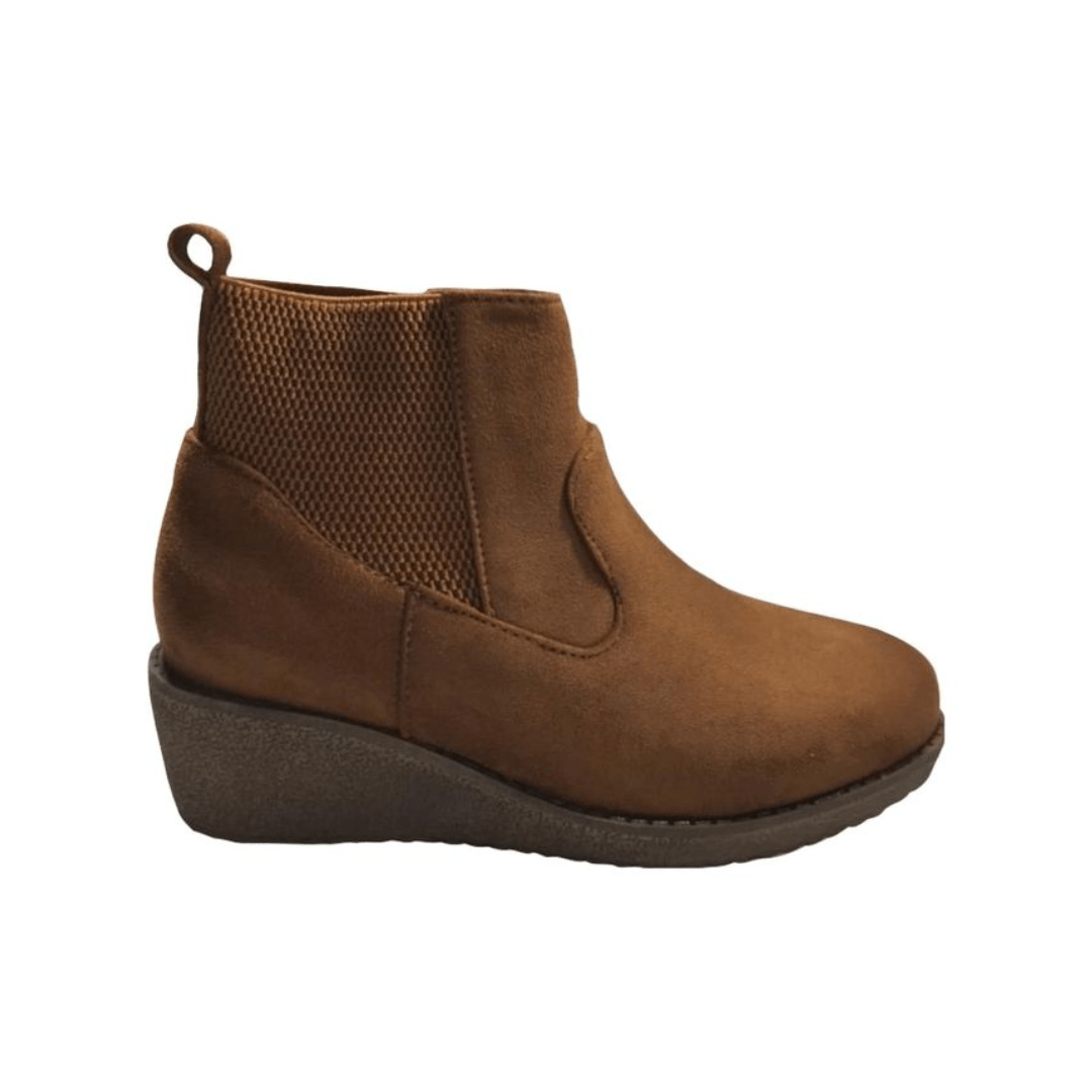 BOTINES CELINA CAMEL TS1801 CELINA RIGIO 35 - CalzadosPaola