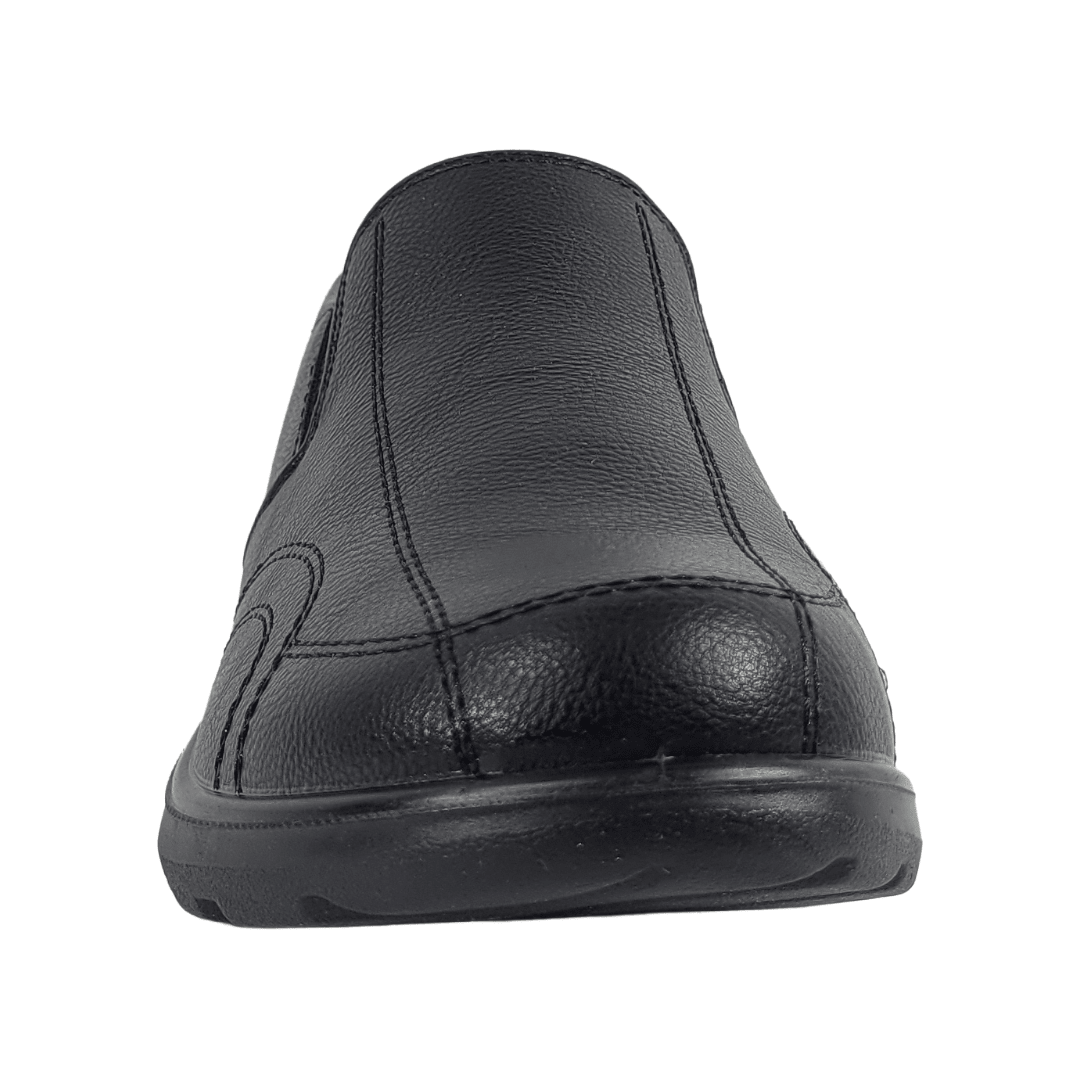 MOCASINES BY PASS NEGRO CASUAL MUJER I26 - Y15 - 1 BY PASS 35 - CalzadosPaola