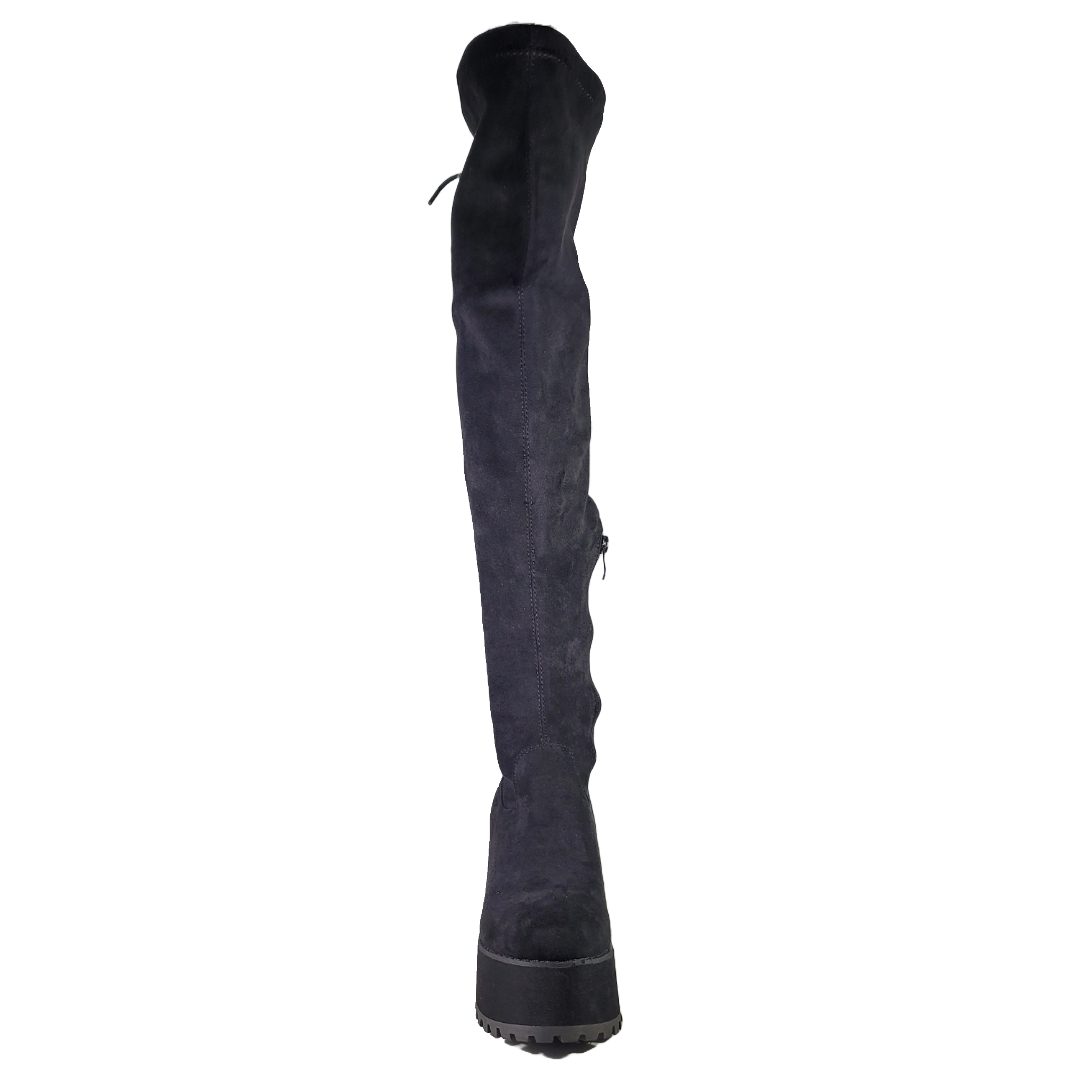 BOTAS BOTELI GAMUZA NEGRO | R71 BOTELI 40 - CalzadosPaola