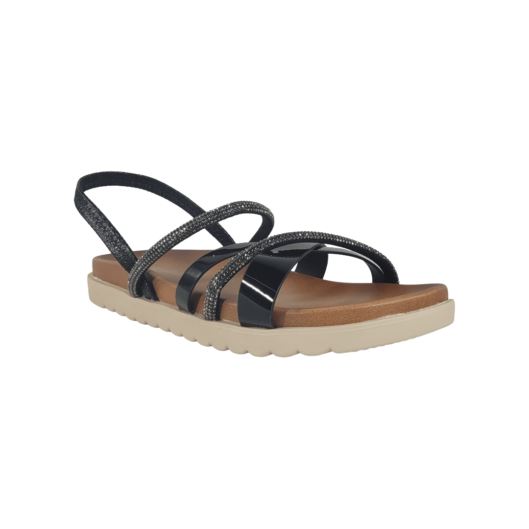 SANDALIAS HUALUNAOTE NEGRO MUJER | ZX1577 HUALUNAOTE 36 CL / 23.9 CM - CalzadosPaola