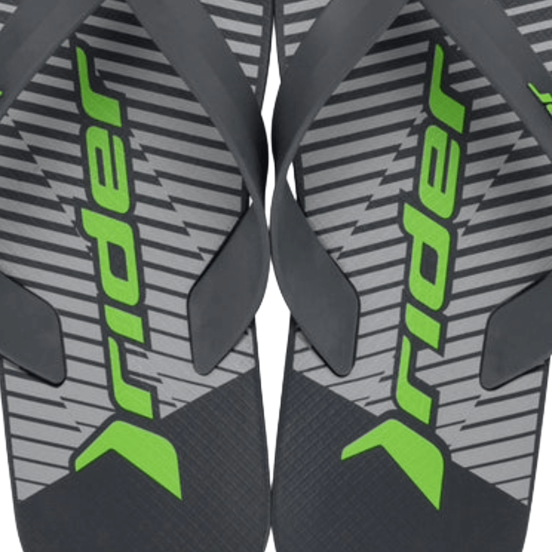 SANDALIAS RIDER GRIS/VERDE HOMBRE GR - RI - 12318 GRENDENE 38 CL / 24 CM - CalzadosPaola
