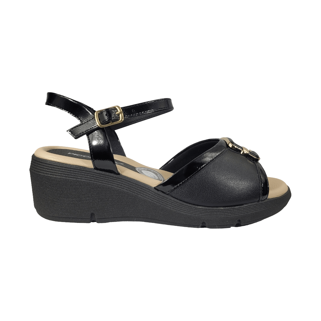 SANDALIAS PICCADILLY NEGRO CASUAL MUJER VU5370T PICADELLY 34 - CalzadosPaola